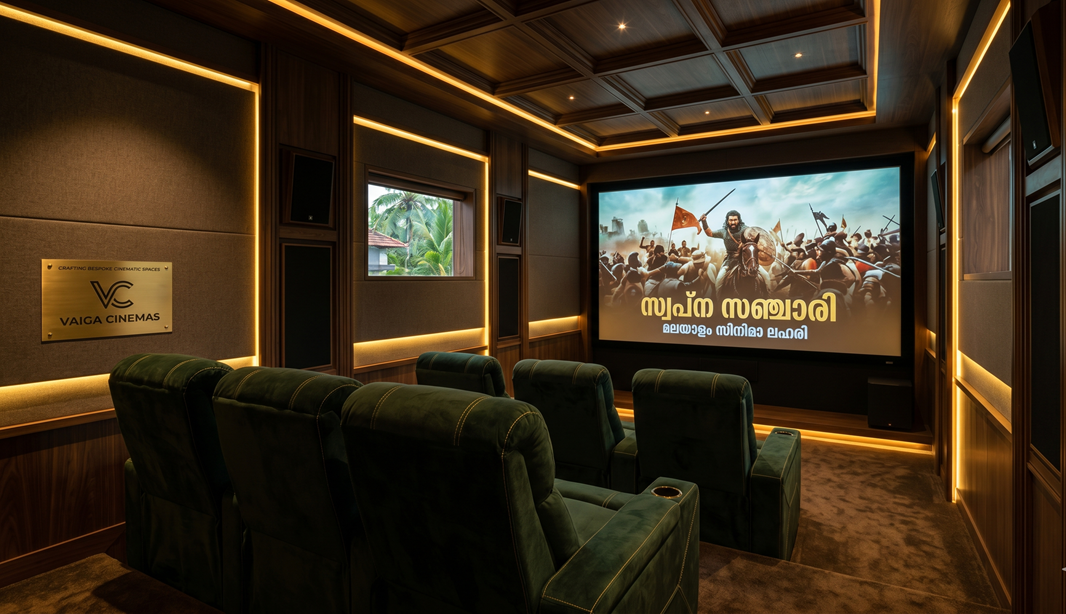 Premium Home Theater Design by Vaiga Cinemas